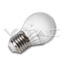 LED spuldze - LED Bulb - 4W E27 G45 White